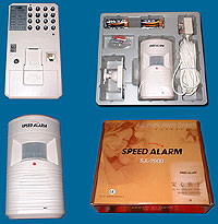 Auto-dial motion detector alarm SA-2000