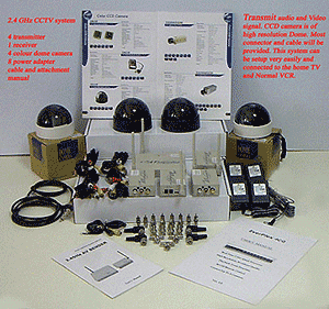 Wireless CCTV system Package AVS2.4CP